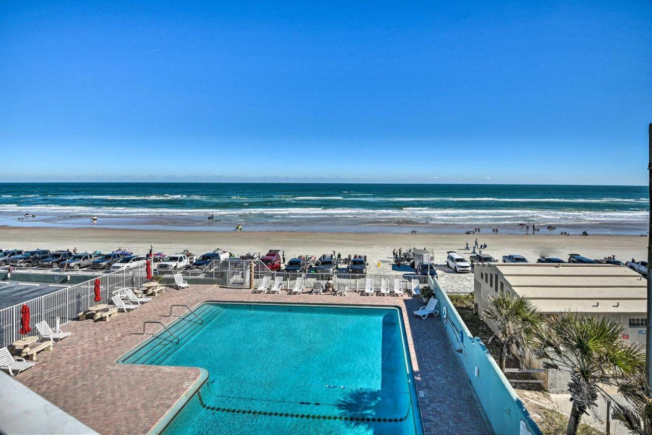 Oceanfront Daytona Beach Condo With View Esterno foto