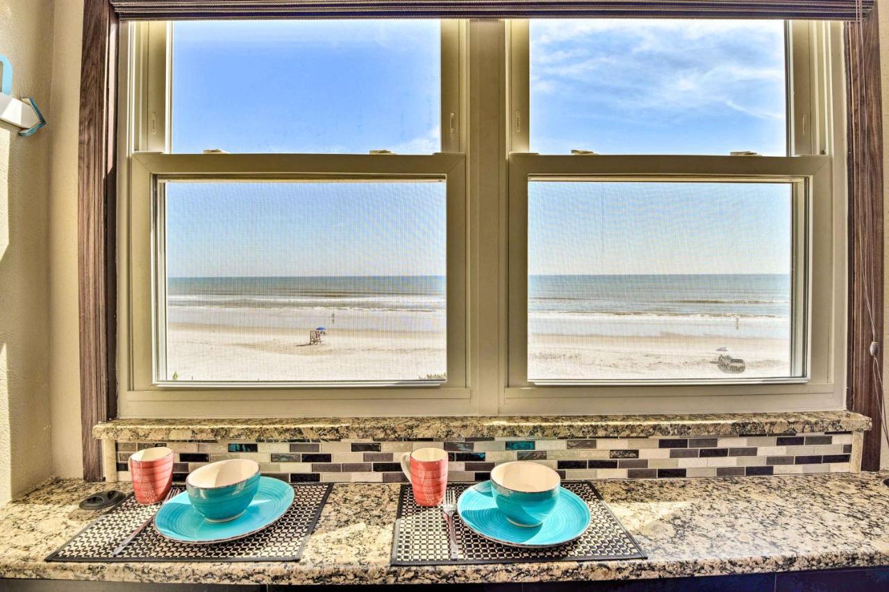 Oceanfront Daytona Beach Condo With View Esterno foto